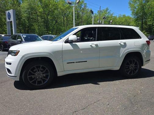 Bright White Clearcoat 2021 Jeep Grand Cherokee High Altitude
