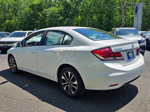 Taffeta White 2015 Honda Civic EX