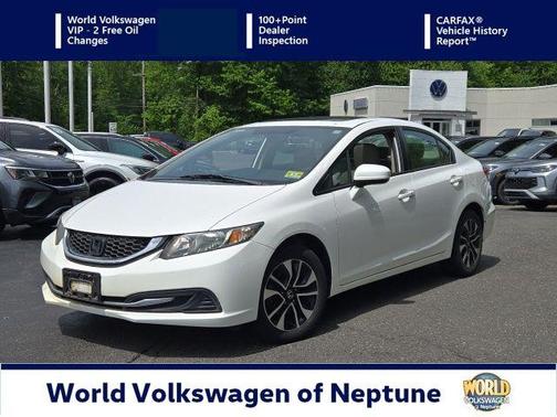 Taffeta White 2015 Honda Civic EX