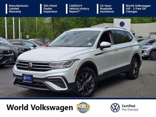 Opal White Pearl Effect 2023 Volkswagen Tiguan 2.0T SE