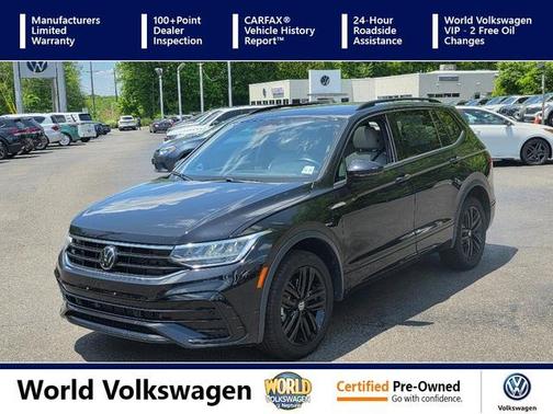 2022 Volkswagen Tiguan 2.0T SE R-Line Black