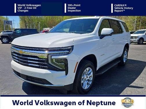 Summit White 2025 Chevrolet Tahoe LT