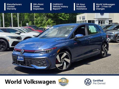 Slate Blue Metallic 2025 Volkswagen Golf GTI 2.0T S
