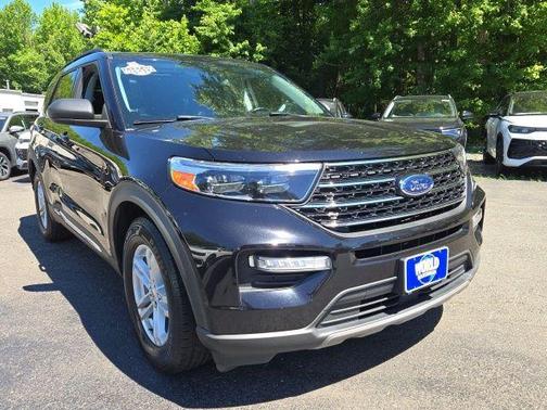 Agate Black Metallic 2021 Ford Explorer XLT