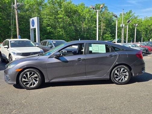 Modern Steel Metallic 2016 Honda Civic EX