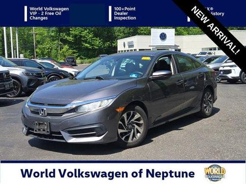 Modern Steel Metallic 2016 Honda Civic EX