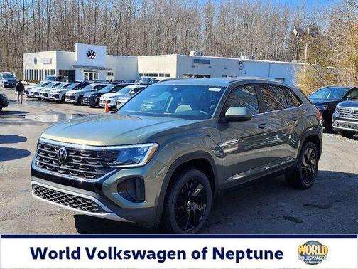 Avocado Green Pearl 2026 Volkswagen Atlas Cross Sport 2.0T SE W/TECHNOLOGY SUV
