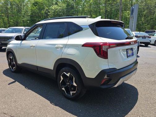 Snow White Pearl 2024 Kia Seltos EX