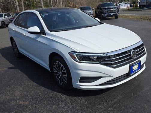 Pure White 2019 Volkswagen Jetta 1.4T SEL