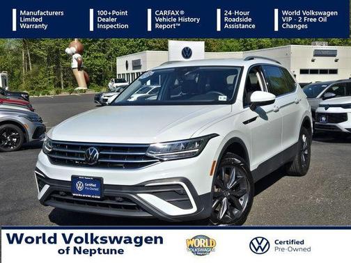 Pure White 2022 Volkswagen Tiguan 2.0T SE