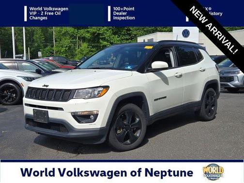 White Clearcoat 2018 Jeep Compass Altitude