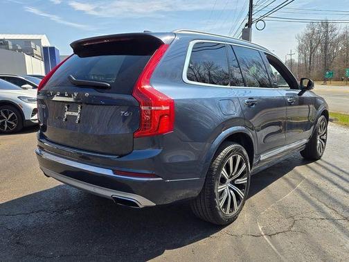 Denim Blue Metallic 2021 Volvo XC90 T6 Inscription 7 Passenger