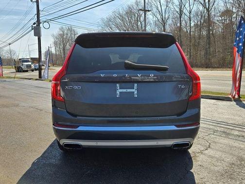 Denim Blue Metallic 2021 Volvo XC90 T6 Inscription 7 Passenger