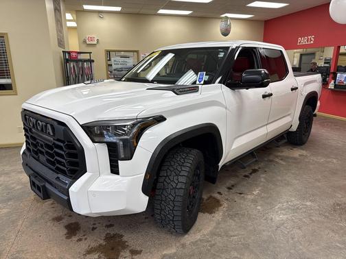 White 2022 Toyota Tundra Hybrid TRD Pro
