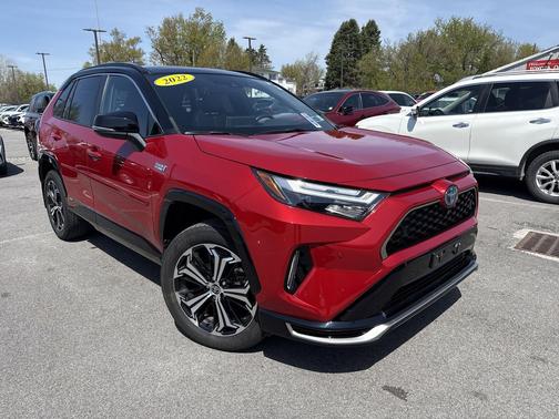Supersonic Red/Midnight Black Metallic 2022 Toyota RAV4 Prime XSE