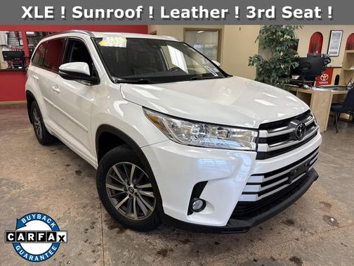 Blizzard Pearl 2018 Toyota Highlander XLE