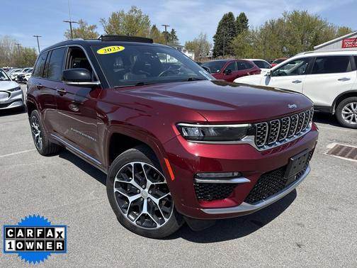 Velvet Red Pearlcoat 2023 Jeep Grand Cherokee 4xe Summit Reserve
