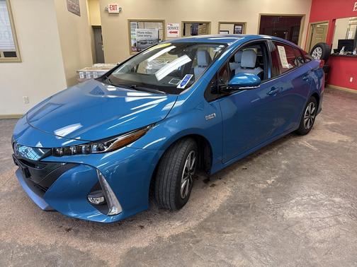 Blue Magnetism 2017 Toyota Prius Prime Advanced