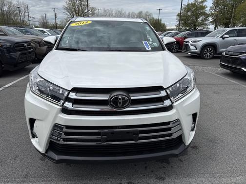 Blizzard Pearl 2018 Toyota Highlander Limited Platinum