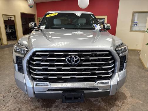Celestial Silver Metallic 2023 Toyota Tundra Hybrid Capstone