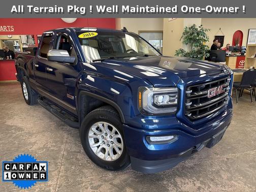 Stone Blue Metallic 2016 GMC Sierra 1500 SLE
