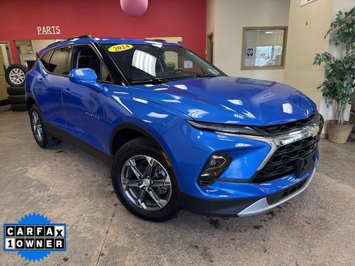 Riptide Blue Metallic 2024 Chevrolet Blazer 2LT