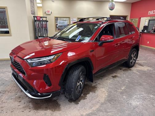 Supersonic Red 2024 Toyota RAV4 Prime SE