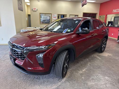 Crimson Metallic 2024 Chevrolet Trax FWD 1RS