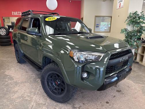 Army Green 2020 Toyota 4Runner TRD Pro