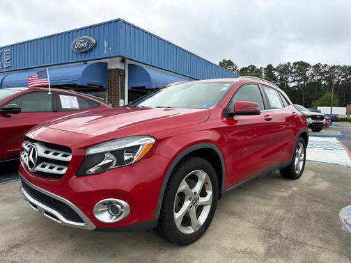 Jupiter Red 2018 Mercedes-Benz GLA 250 Base 4MATIC
