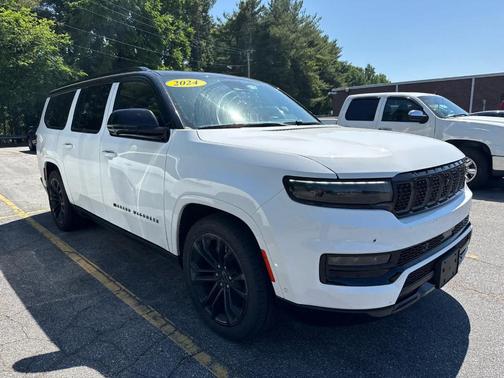 Bright White Clearcoat 2024 Jeep Grand Wagoneer L Series II