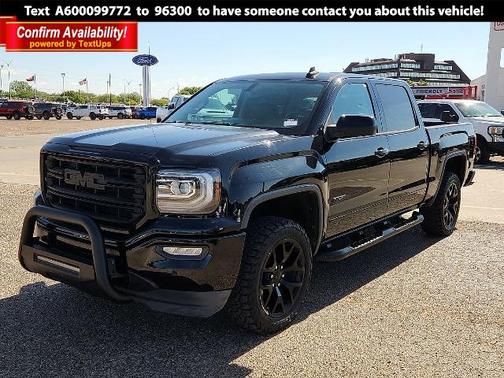 Onyx Black 2018 GMC Sierra 1500 SLT