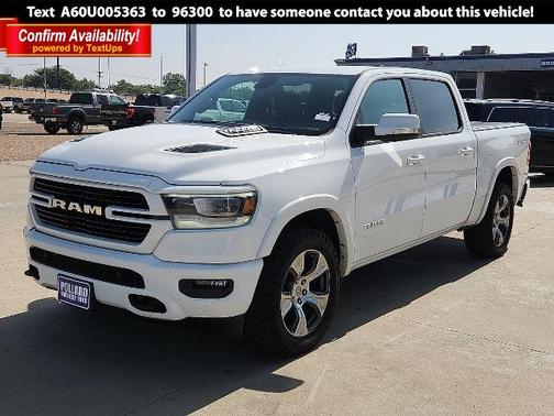 Bright White Clearcoat 2020 RAM 1500 LARAMIE