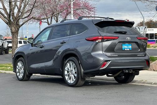 Magnetic Gray Metallic 2020 Toyota Highlander Limited