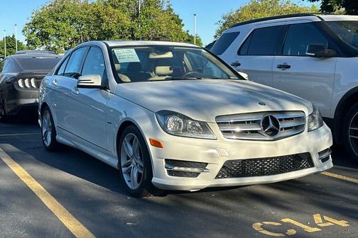 Arctic White 2012 Mercedes-Benz C-Class C 250