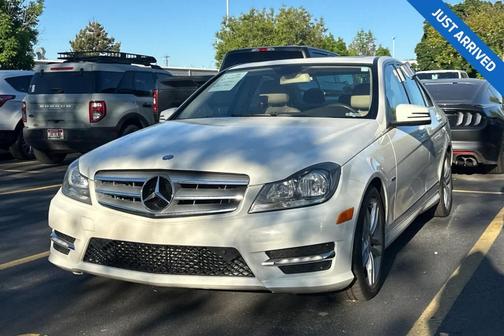 Arctic White 2012 Mercedes-Benz C-Class C 250