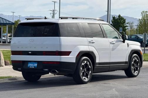 White 2024 Hyundai SANTA FE SEL