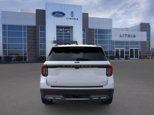 Space White Metallic 2026 Ford Explorer Active
