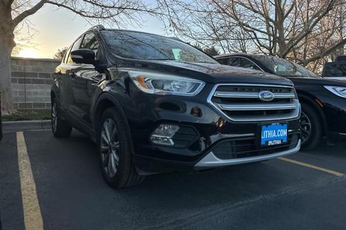 Shadow Black 2017 Ford Escape Titanium