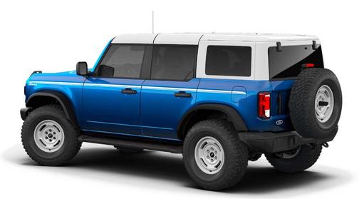 Velocity Blue Metallic 2026 Ford Bronco Heritage Edition