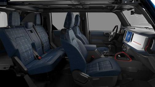 Velocity Blue Metallic 2026 Ford Bronco Heritage Edition