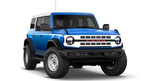 Velocity Blue Metallic 2026 Ford Bronco Heritage Edition
