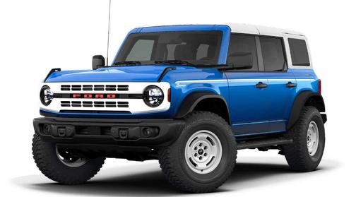 Velocity Blue Metallic 2026 Ford Bronco Heritage Edition