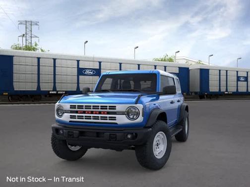 Velocity Blue Metallic 2026 Ford Bronco Heritage Edition