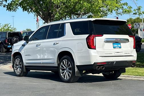 White Frost Tri-Coat 2021 GMC Yukon Denali