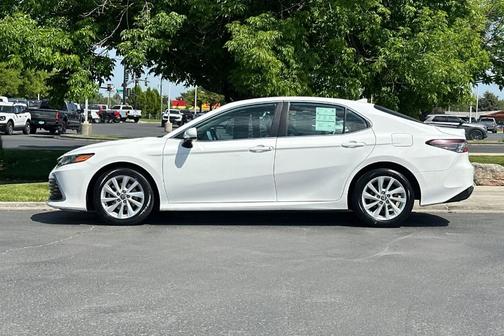 Super White 2021 Toyota Camry LE