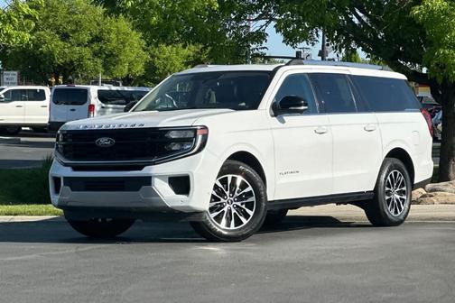 Oxford White 2025 Ford Expedition Max Platinum
