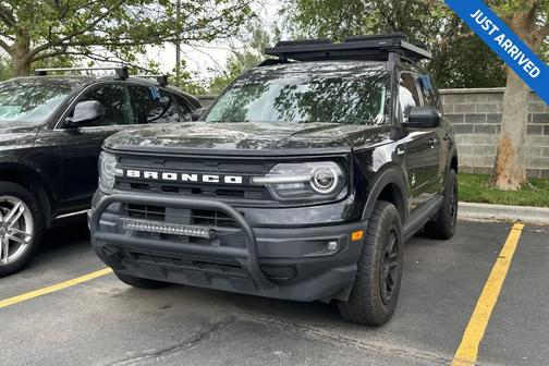 Shadow Black 2021 Ford Bronco Sport Outer Banks