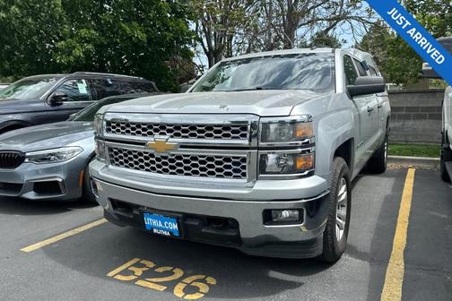 Silver Ice Metallic 2014 Chevrolet Silverado 1500 LT