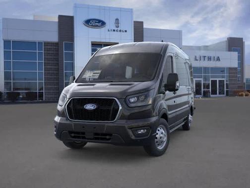Agate Black Metallic 2026 Ford Transit-350 XLT